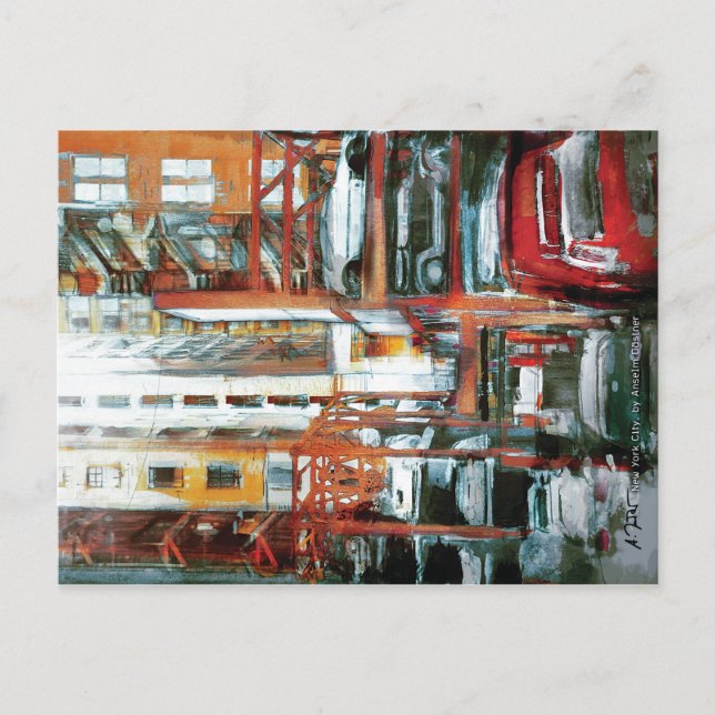 Midtown New York City Vykort (Framsida)