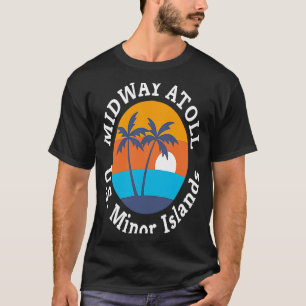 Midway Afee Beach U S Minor Islands Summer Vacati T Shirt