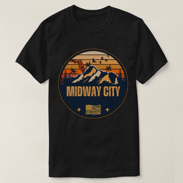Midway city, Florida T Shirt (Design framsida)