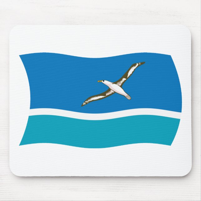 Midway Island Flagga Musmatta (Framsidan)