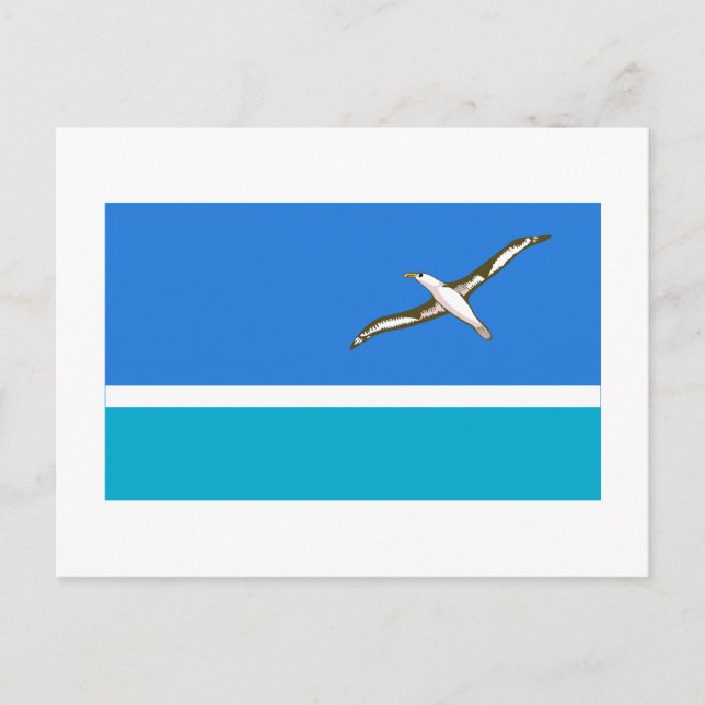 Midway Islands Flagga Vykort (Framsida)