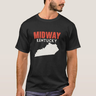 Midway Kentucky USA State America Travel Kentuckia T Shirt