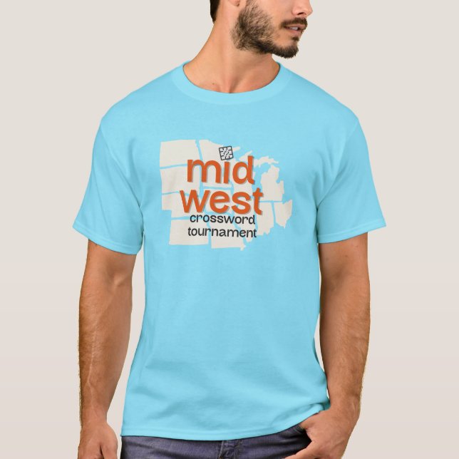 Midwest Crossword Tee (Framsida)