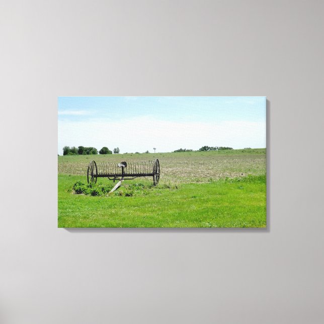 Midwest, Farm Photography Canvastryck (Framsida)