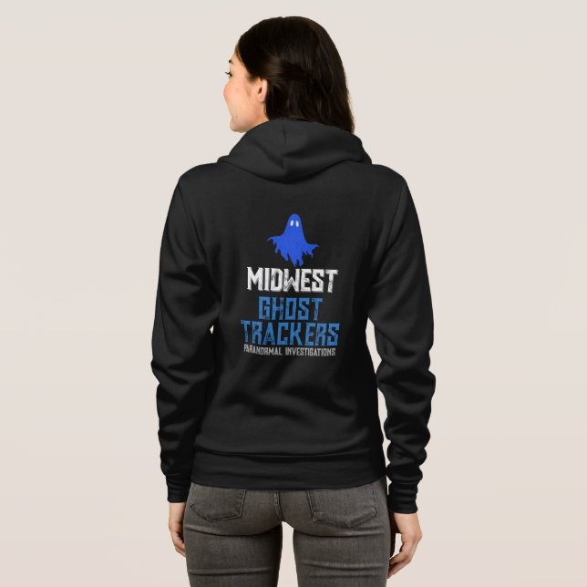 Midwest Ghost Trackers Hoodie T Shirt (Hel baksida)