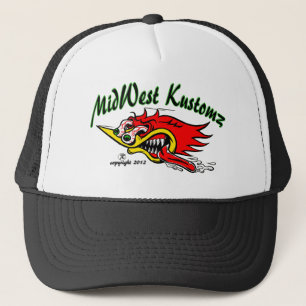 MidWest Kustomz TRÄIG truckerkeps