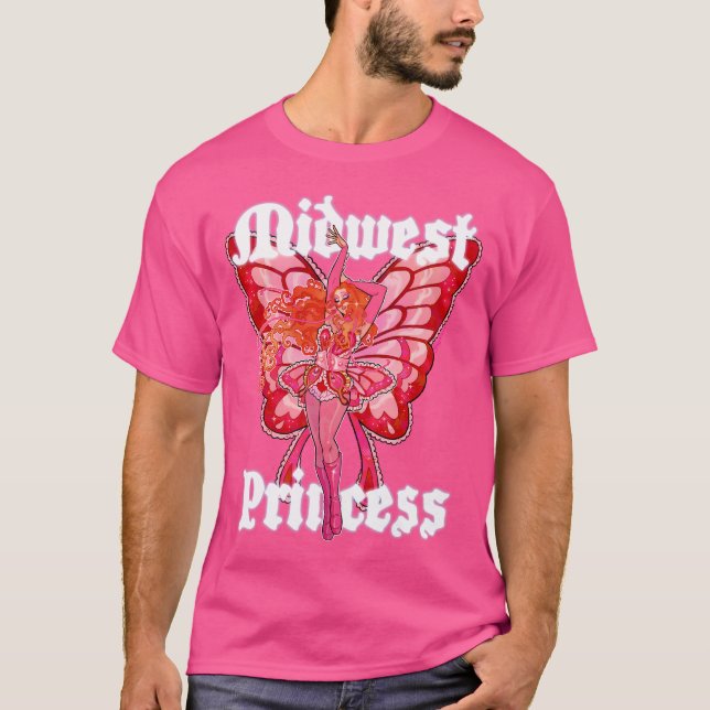 Midwest Princess (ingen bakgrund) T Shirt (Framsida)