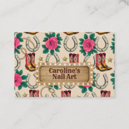 Midwest Princess nagel / hair / skönhet / mode Visitkort