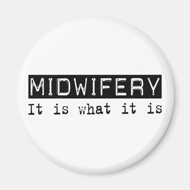 Midwiferi det är magnet (Framsidan)
