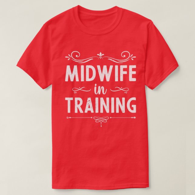Midwifery Baby Catcher framtida stöd för fåglar, M T Shirt (Design framsida)