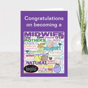 Midwifery Terminology-Tunnelbanan Art Kort