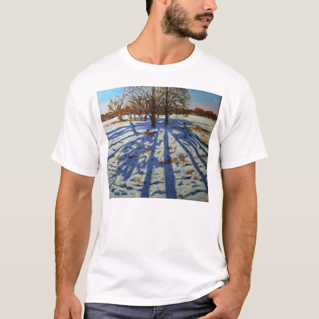 MidwinterCalke Abbey Derbyshire Tee Shirt (Framsida)