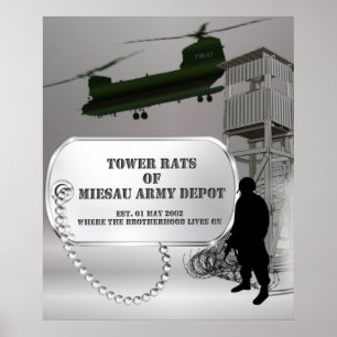 Miesau Torn Råttor Poster