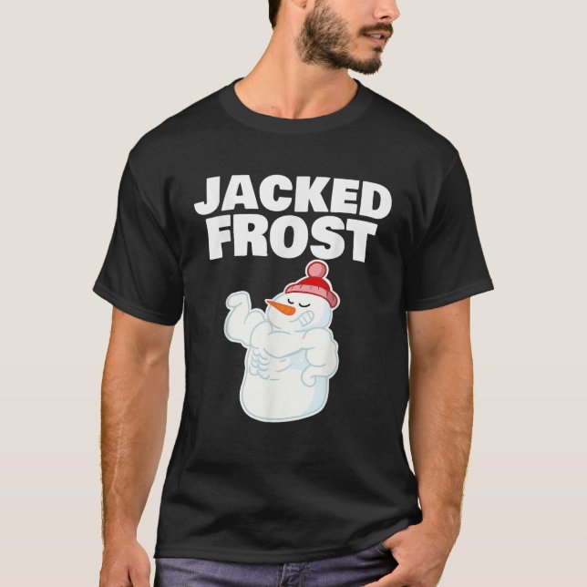 Miftees Jacked Frost  Kids Unisex Adults Short Sle T Shirt (Framsida)