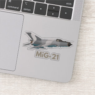 MiG-21 Jet Figter Klistermärken