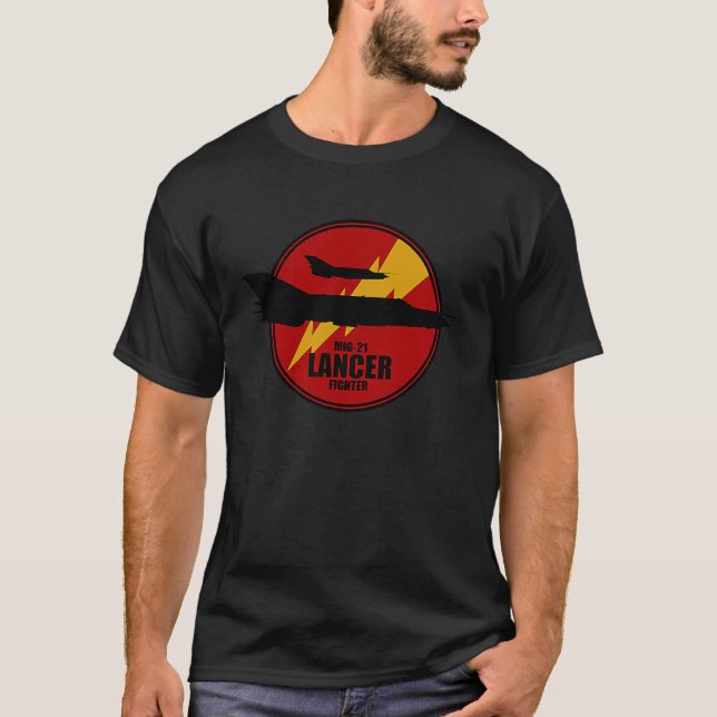 MIG 21 Lancer  1 T Shirt (Framsida)