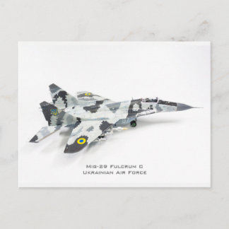 Mig-29 Fulcrum C, ukrainska flygvapnet Vykort