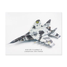 Mig-29 Fulcrum C Ukrainska Luft Force