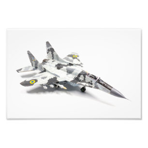 Mig-29 Luft-styrkan i Ukraina Fototryck