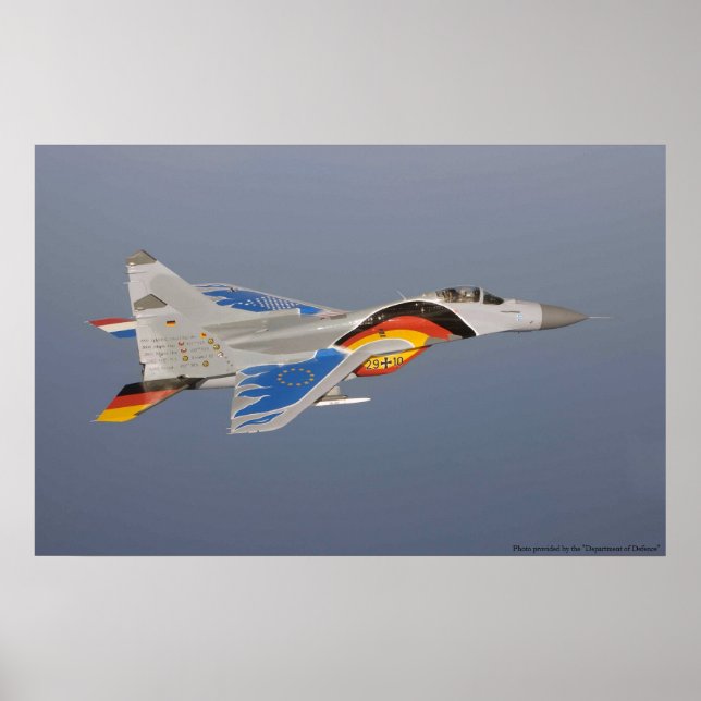 Mig-29 Poster (Framsidan)