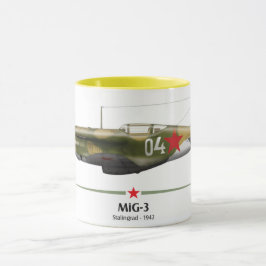 MiG-3 Batalha de Stalingrado - 1942 Mugg