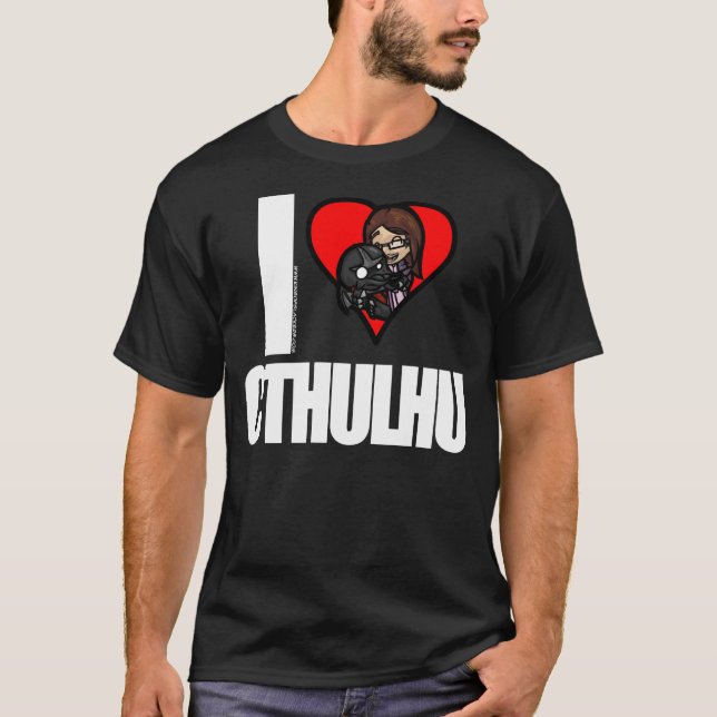 Mig <3 Cthulhu - damT-tröja Tröja (Framsida)