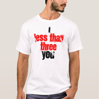 Mig <3 dig t-shirt