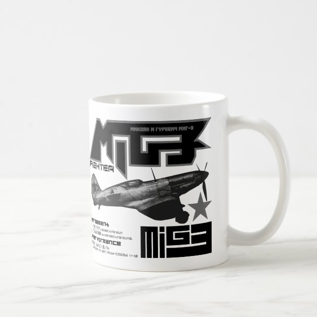 MiG-3 Kaffemugg (Höger)