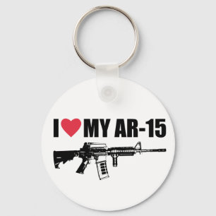 Mig <3 min AR-15 Nyckelring