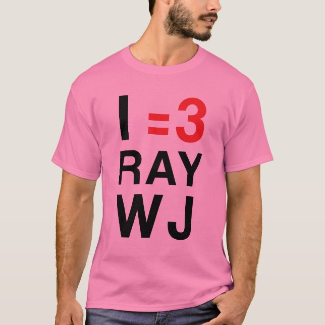 Mig =3 RayWJ Tee Shirt (Framsida)