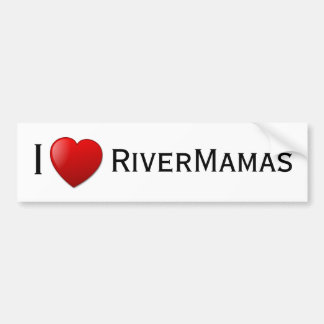 Mig <3 RiverMamas Bildekal