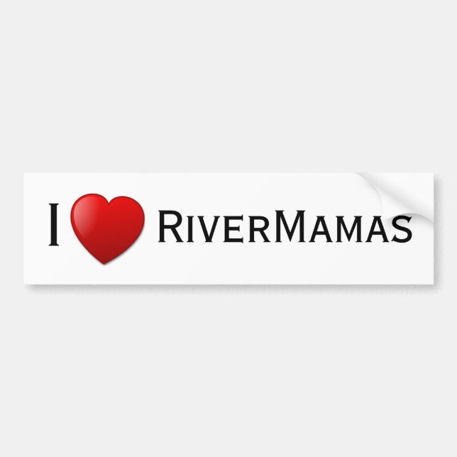 Mig <3 RiverMamas Bildekal (Framsidan)