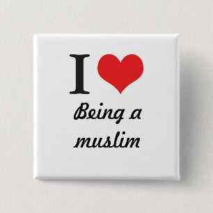 Mig <3 som är en muslim! knapp