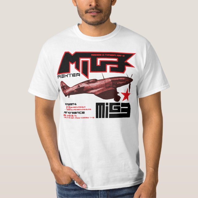 MiG-3 T-shirt (Framsida)