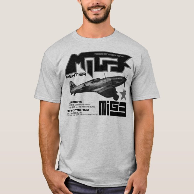 MiG-3 Tee Shirt (Framsida)