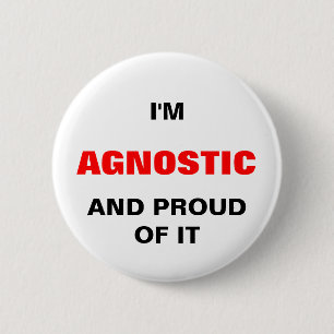 Mig AGNOSTIC förmiddag OCH PROIUD AV DEN Knapp