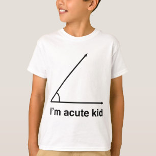 Mig akut unge för förmiddag för mathgeeks t-shirt