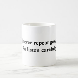 Mig aldrig repetitionskvaller…, Lyssna så Kaffemugg
