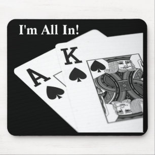 Mig all förmiddag in! Texas rymmer dem poker Musmatta