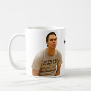 "Mig allvarlig förmiddag! ", Kaffemugg