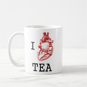 Mig anatomical hjärtatea kaffemugg