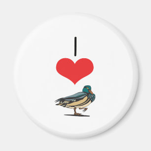 Mig ankor för hjärta (kärlek) magnet