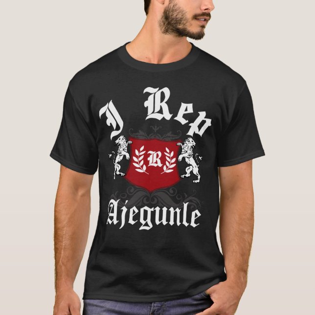 Mig anpassade för tekniker Ajegunle Tee Shirt (Framsida)