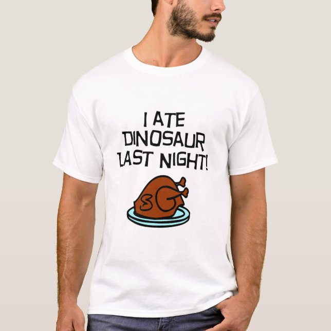 Mig åtDinosaur Tee (Framsida)