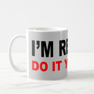 Mig AVGÅDD förmiddag Kaffemugg