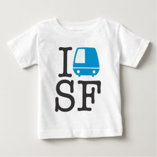 Mig babyskjorta för Bart SF Tee Shirt