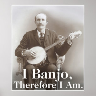 Mig Banjoaffisch Poster