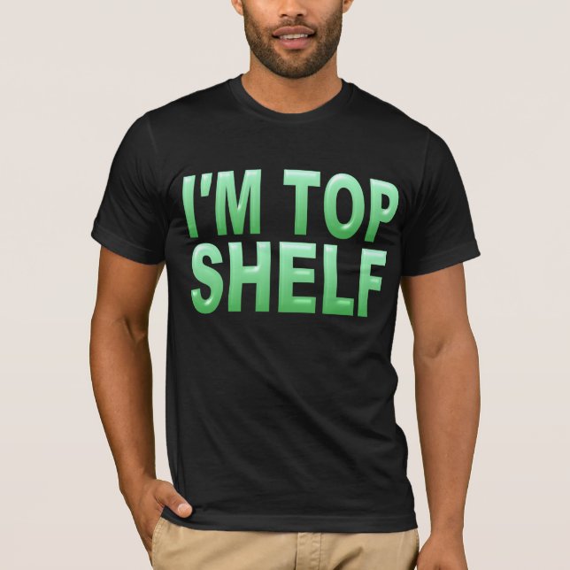 Mig BÄSTA HYLLA för förmiddag Tee Shirt (Framsida)