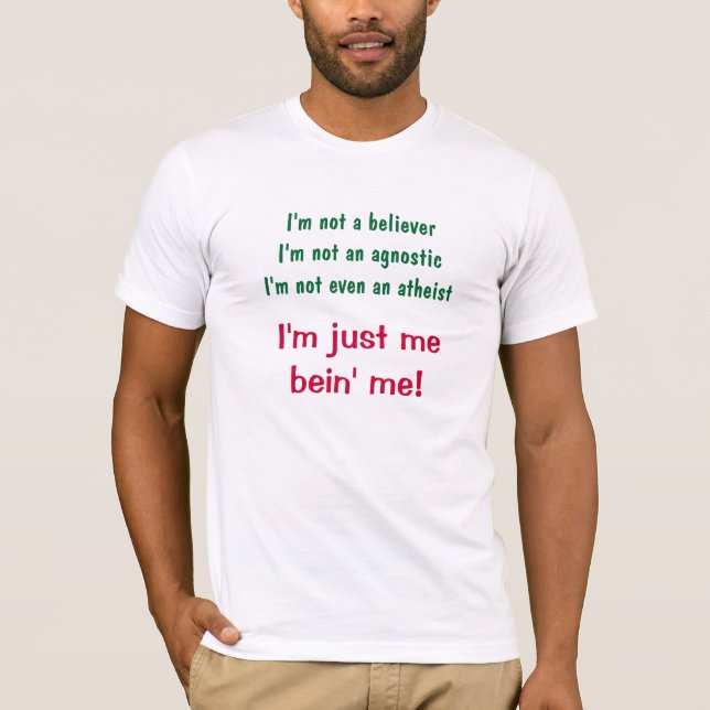 Mig bein mig! t-shirt (Framsida)