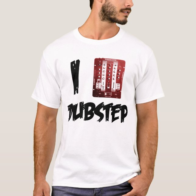 Mig blandning Dubstep Tee Shirt (Framsida)